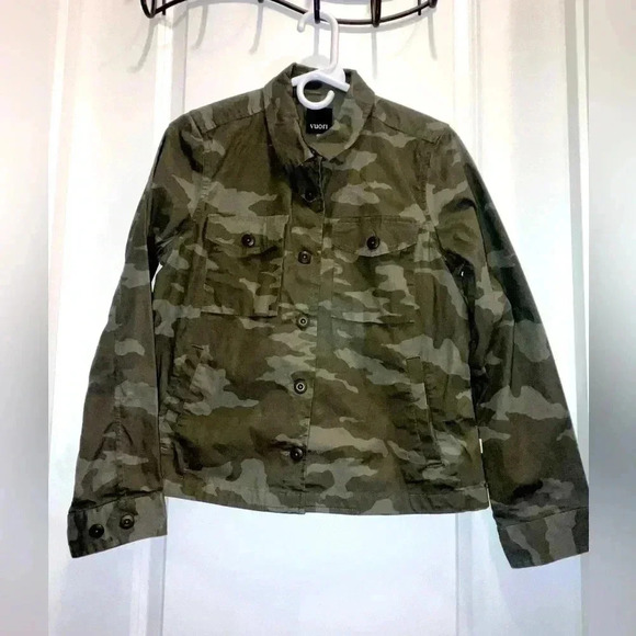 Vuori Jackets & Blazers - Vuori Ripstop Utilitarian Jacket Camo Oregano